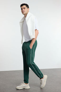 TRENDYOL MAN Siyah Regular/Normal Kesim Biyeli Kal?n Esofman Alt? TMNAW25EA00001 - Trendyolmilla фото 8