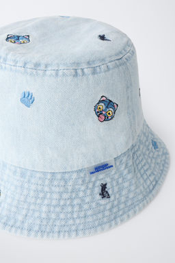GORRO DENIM BOB KPOP DEMON HUNTERS NETFLIX / Azul claro