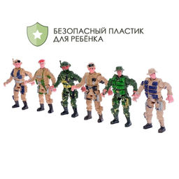 Солдатик Спецназ, набор 6 шт - Simaland фото 4
