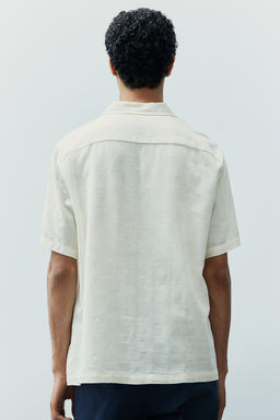 Camisa resort en tejido jacquard Regular Fit - H&m фото 5