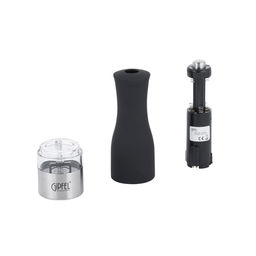 50660 GIPFEL Мельница электрическая CASTLE для соли и перца с подстветкой , 20,5 см. Цвет: чёрный . Материал: нерж.сталь, пластик, керамика. В комплекте без батареек 6ХААА  фото 3