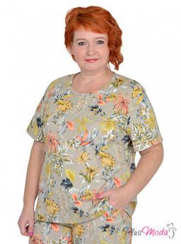 Футболка Модель №1205 размеры 44-84 - Plusmoda фото 10