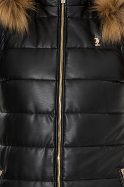 KadДn Siyah Deri Ceket - U.s. polo assn фото 6