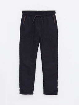 Beli Lastikli Basic Polar Astarl? Erkek ?ocuk Pantolon