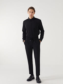 Slim Fit Uzun Kollu Erkek G?mlek - Waikiki фото 4