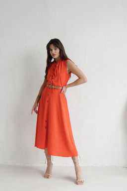 Платье, как из к/ф Красотка, коралловое - Martichelli фото 20