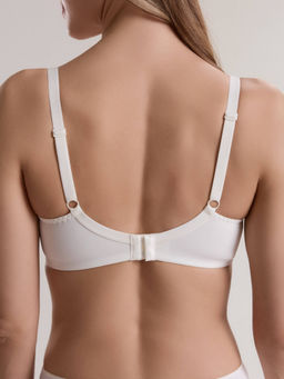 CONTE SECRET GARDEN TB6242 Бюстгальтер-балконет с мягкой чашкой приглушенно-белый - Conte elegant фото 5