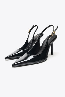 METAL BUCKLE HEELS - Zara фото 2
