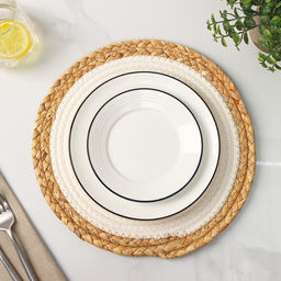 Салфетка сервировочная на стол Доляна Мэг, 3030 см, цвет белый фото 3