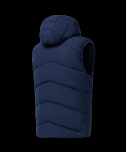 Жилет утепленный c капюшоном JOGEL ESSENTIAL PerFormPROOF Padded Hooded Vest, темно-синий, детский  фото 4