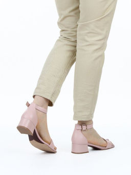 08-BE47F-66JU PINK Босоножки женские (натуральная кожа)