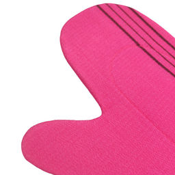 Bath Towel Мочалка-рукавица для душа с пилинг-эффектом, уплотненная, малиновый