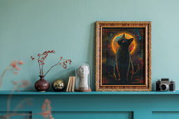 ФРЕЯ PZLD-007 Пазл деревянный Мистическая кошка 500 элемент