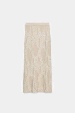JACQUARD MIDI SKIRT - Zara фото 4