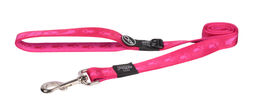 ВИА Поводок-перестежка серия "Alpinist", размер S, ширина 1,1см, длина 2м, розовый