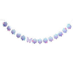 Гирлянда бумажная с лентой «С днём рождения»