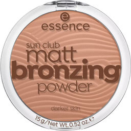 essence Компактная пудра Sun Club powder бронзирующая, 02 sunny