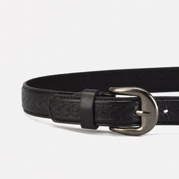 Ремень детский, ширина - 2,0 см, пряжка металл, цвет чёрный - Simaland фото 2