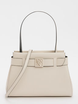 Женская сумка на плечо ARMANI EXCHANGE SUSIE Артикул 4368353, молочно-бежевый