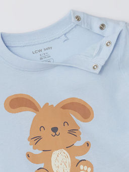 Erkek Bebek Ti??rt ve E?ofman Alt? 2li Tak?m