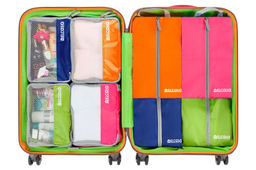 Набор 4 чехлов для обуви на молнии 37*23*12 см Зеленый, розовый, синий, оранжевый с руч. - Elan gallery фото 5