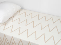 Покрывало декоративное 8с11.110ж1 Зигзаг (ДТЭ лен) 206х160см