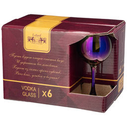 НАБОР РЮМОК ИЗ 6 ШТ ВРЕМЕНА ГОДА 65 МЛ 6*6*12,5СМ - Lefard фото 2