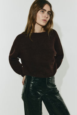 Jersey oversize con escote barco - H&m фото 5