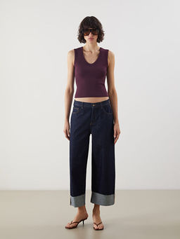 Baggy Fit Kad?n Jean Pantolon