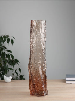 Ваза напольная «Кимберли» 50×10.5 см, стекло, коричневая