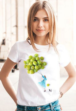 Эксклюзивная футболка Yana Pletneva упаковка плотный Zip пакет!  фото 3