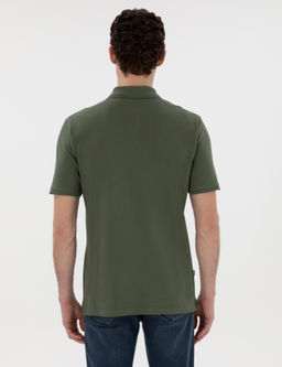 Haki Regular Fit K_vr_lmaz Polo Yaka Basic Ti__rt - Pierre cardin фото 5