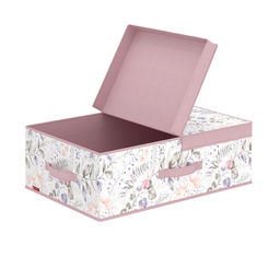 Короб стеллажный с двойной крышкой, 58*40*18 см, BOTANIC LILAC, шт - Valiant фото 3