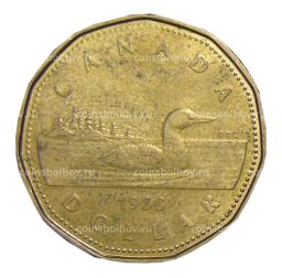 Монета 1 доллар 1988 года Канада