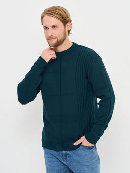 Джемпер мужской 5242-12380. 4800616 морская бездна