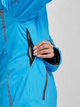 Горнолыжный костюм женский зимний синего цвета 03350S - Chunmai фото 10