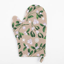 Варежка-прихватка Доляна Frosty berries 20х27 см, 100% хлопок, ватин 250г/м2  фото 2