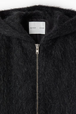 Chaqueta efecto pelo en mezcla de lana - H&m фото 7