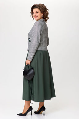 Костюм Aira Style 2417А Серо-зеленый