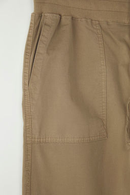 TRENDYOL MAN Haki Unisex Gabardin Kumas Rahat Jogger Pamuklu Pantolon TMNSS25PL00023 - Trendyolmilla фото 7
