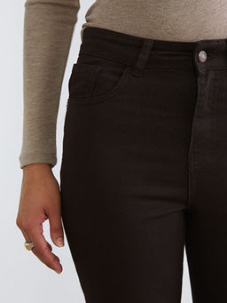 Crop Flare Kad?n Jean Pantolon