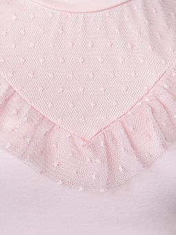 Джемпер с коротким рукавом для девочки 61319 Нежно-розовый* 300 Lets go - Let's go фото 7