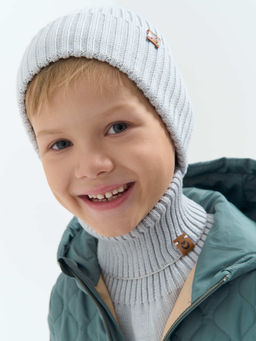 Шапка хлопковая однослойная Жемчуг - Bungly фото 8