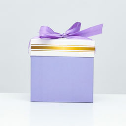 Цена за 12 шт. Коробка Самосборная фиолетовая 10х10х10 см - Simaland фото 2