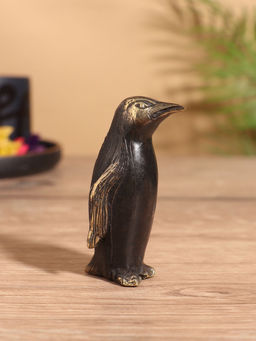 Сувенир «Пингвин», 3×3×7 см, бронза