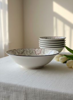 Цена за 2 шт. Салатник 20см "Розали" OLS-160-23