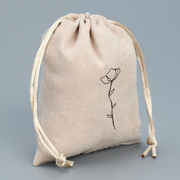 Цена за 5 шт. Мешок замшевый Чувство, 10 12 см +/- 1.5 см - Дарите счастье фото 2