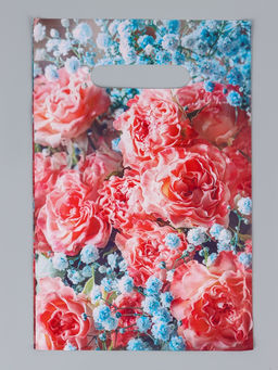 Цена за 100 шт. Пакет Джульетта, полиэтиленовый с вырубной ручкой, 20?30 см, 30 мкм