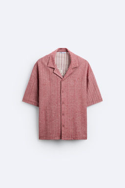 EMBROIDERED JACQUARD SHIRT - Zara фото 7