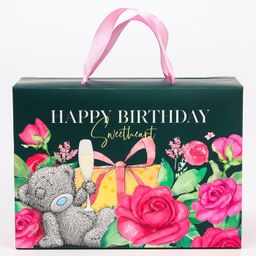 Пакет-коробка, "Happy Birthday", Me To You, 28 х 20 х 13 см